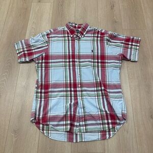 Polo Ralph Lauren plaid button up shirt Size L